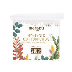 MARABU Ватные палочки Botanica (зип-пакет) 200