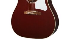60s J-45 Original Wine Red Adj Saddle (No pickup Left-handed) Gibson
