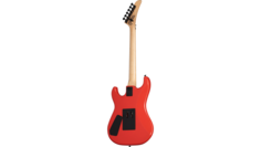 Baretta “Danger Zone” Warning Tape on White Red (EVH® D-Tuna Incl. Premium Soft Case) Kramer