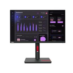Монитор 23,8" Lenovo ThinkVision T24i-30 63CFMARXWW 1920x1080, 4-6ms, 250 кд/м2, 1000:1, 178° /178°, IPS, 16:9, 60Hz, VGA, DP, HDMI, Tilt, swivel, piv