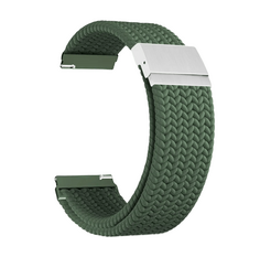 Ремешок на руку Lyambda DSN-13-22-DG плетеный нейлоновый для часов 22 mm green