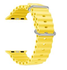 Ремешок на руку Lyambda DSJ-39-40-YL cиликоновый для Apple Watch 38/40/41 mm yellow