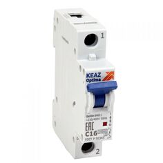 Автоматический выключатель КЭАЗ 249258 OptiDin BM63 1P 25A C 10кА AC (BM63-1C25-10-УХЛ3)