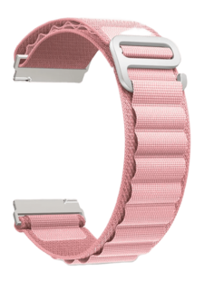 Ремешок на руку Lyambda DSN-24-40-PK петлевой нейлоновый для Apple Watch 38/40/41 mm pink