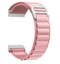 Ремешок на руку Lyambda DSN-24-44-PK петлевой нейлоновый для Apple Watch 42/44/45/49 mm pink