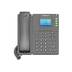 Телефон VoiceIP Flying Voice P21P IP телефон, 2xEthernet 10/100, LCD 320x240, 4 аккаунта SIP, G722, Opus, Ipv-6, порт для гарнитуры, книга на 2000 зап