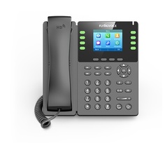 Телефон VoiceIP Flying Voice P23GW IP телефон, 2xEthernet 10/100/1000,2.4GHz Wi-Fi LCD 320x240, 8 аккаунтов SIP, G722, Opus, Ipv-6, порт для гарнитуры