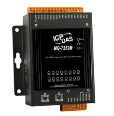 Модуль ICP DAS MQ-7253M MQTT I/O Module with 2-port Ethernet Switch, with 16-ch DI (RoHS)