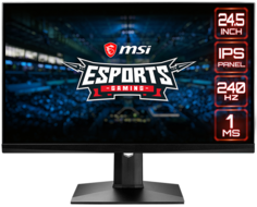 Монитор 24,5" MSI Optix MAG251RX 9S6-3BA37T-010 1920x1080, IPS, 240Hz, G-Sync, FreeSync, 400cd/m2, 16:9