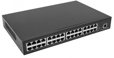Инжектор PoE NST NS-PI-16G-L управляемый Gigabit Ethernet на 16 портов. Соответствует стандартам PoE IEEE 802.3af/at. Автоматическое определение PoE у