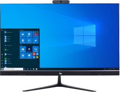 Моноблок 23.8 iRu Office P2310H4 1772525 i3 10105/8GB/1TB/250GB SSD/1920x1080 IPS/UHD graphics 630/GbitEth/WiFi/BT/cam/120W/Win11Pro/black