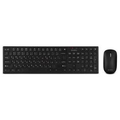 Клавиатура и мышь Wireless Sven KB-C2550W чёрные, тип клавиш ножничный (109 кл.,12Fn, 1000DPI, 2+1 кл.)