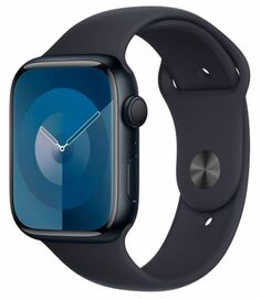 Часы Apple Watch S9 41mm Midnight Aluminium Case with Midnight Sport Band - M/L