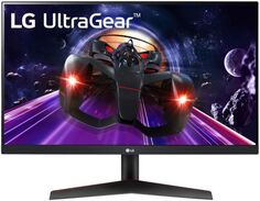 Монитор 23,8" LG Gaming 24GN600-B 1920x1080, IPS, 144Hz, 1ms GTG, 178/178, 300 cd/m2, 1000:1, +DP, +2хHDMI, +MM, black