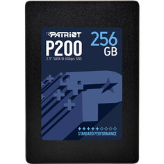 Накопитель SSD 2.5 Patriot Memory P200S256G25 P200 256GB SATA 6Gb/s TLC 530/460MB/s IOPS 90K/80K MTBF 2M 7mm