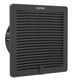 Вентилятор DKC R5RV15115B с фильтром RV 160/190 м3/ч, 115 В, 252x252 мм, IP54, RAL9005, "RAM Klima"