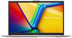 Ноутбук ASUS VivoBook Go 15 E1504GA-BQ149 90NB0ZT1-M005Z0 N200/8GB/256GB SSD/UHD Graphics/15.6" FHD/noOS/silver