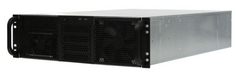 Корпус серверный 3U Procase RE306-D1H11-FC8-55-550R 1x5.25+11HDD,черный,бп GR2550 550+550вт, глубина 550мм,MB CEB 12"x10.5",8slot,панель вентиляторов