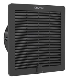 Вентилятор DKC R5RV13230B с фильтром RV 100/105 м3/ч, 230 В, 205x205 мм, IP54, RAL9005, "RAM Klima"