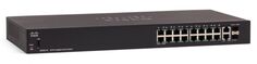 Коммутатор Cisco SB SG250-18-K9-EU SG250-18 18-Port Gigabit Smart Switch
