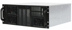 Корпус серверный 4U Procase RE411-D5H9-FE-65-550RP 5x5.25+9HDD,черный,бп GRP550 550+550вт, глубина 650мм,MB EATX 12"x13", панель вентиляторов 3*120x25