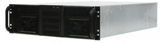 Корпус серверный 3U Procase RE306-D2H10-FC8-55-550R 2x5.25+10HDD,черный,бп GR2550 550+550вт, глубина 550мм,MB CEB 12"x10.5",8slot,панель вентиляторов