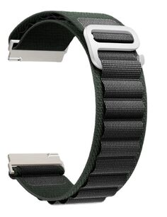 Ремешок на руку Lyambda DSN-24-40-GB петлевой нейлоновый для Apple Watch 38/40/41 mm green/black