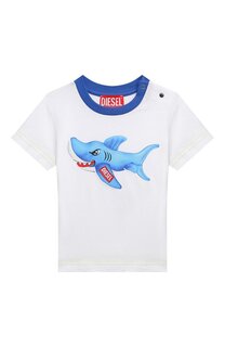 Хлопковая футболка Diesel