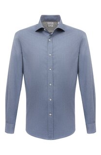 Хлопковая рубашка Brunello Cucinelli