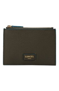 Кожаный футляр для кредитных карт Lancel