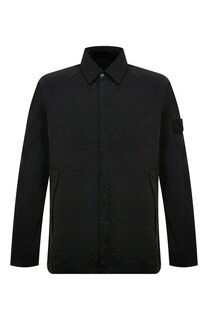 Рубашка из хлопка и шерсти Stone Island