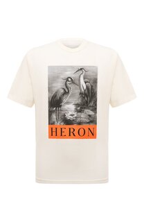 Хлопковая футболка Heron Preston