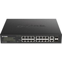 Коммутатор D-Link DES-1018MPV2 16x100Mb 2G 16PoE (DES-1018MPV2)