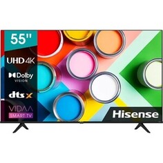 Телевизор Hisense 55A6BG (Ultra HD, DVB-T2, DVB-C, DVB-S, DVB-S2, SmartTV) черный