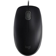 Мышь Logitech B110 Silent (USB, оптическая, 1000dpi) (910-005508)