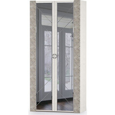 Шкаф для одежды Моби Амели 13.133 шелковый камень/бетон чикаго беж Mobi