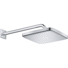 Верхний душ Grohe Tempesta 250 Cube с кронштейном, хром (26682000)