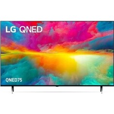 Телевизор LG 75QNED756RA (75, 4K, 60Гц, webOS, WiFi, черный титан)