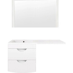 Мебель для ванной Style line Жасмин-2 Люкс 57 (120L) под стиральную машину, белая