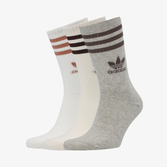 Носки средние Носки adidas, 1 пара, Белый
