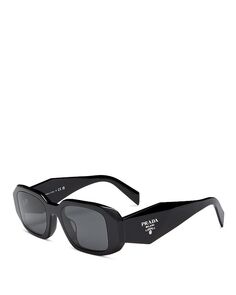 Квадратные солнцезащитные очки, 51 мм Prada