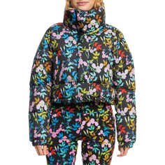 Утепленная куртка Roxy X Rowley Short Puffer, черный