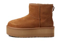 Угги UGG Classic Mini Platform, коричневый