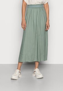 Длинная юбка китайского зеленого цвета ONLY