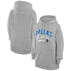 Пуловер с капюшоном G-III 4Her by Carl Banks Dallas Mavericks, серый