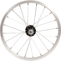 Детский велосипед с задним колесом 16&quot; барабанный тормоз свободного хода/V-brake серебристый BTWIN, светло-серый B'twin