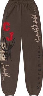 Спортивные брюки Cactus Jack by Travis Scott CJ Flare Sweatpants &apos;Brown&apos;, коричневый