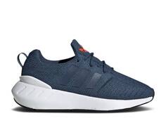 Кроссовки Adidas SWIFT RUN 22 BIG KID &apos;MINERAL BLUE&apos;, синий