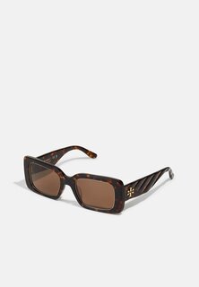 Солнцезащитные очки Tory Burch, коричневый