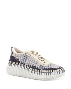 Женские низкие кроссовки Nama Woven Platform Chloe